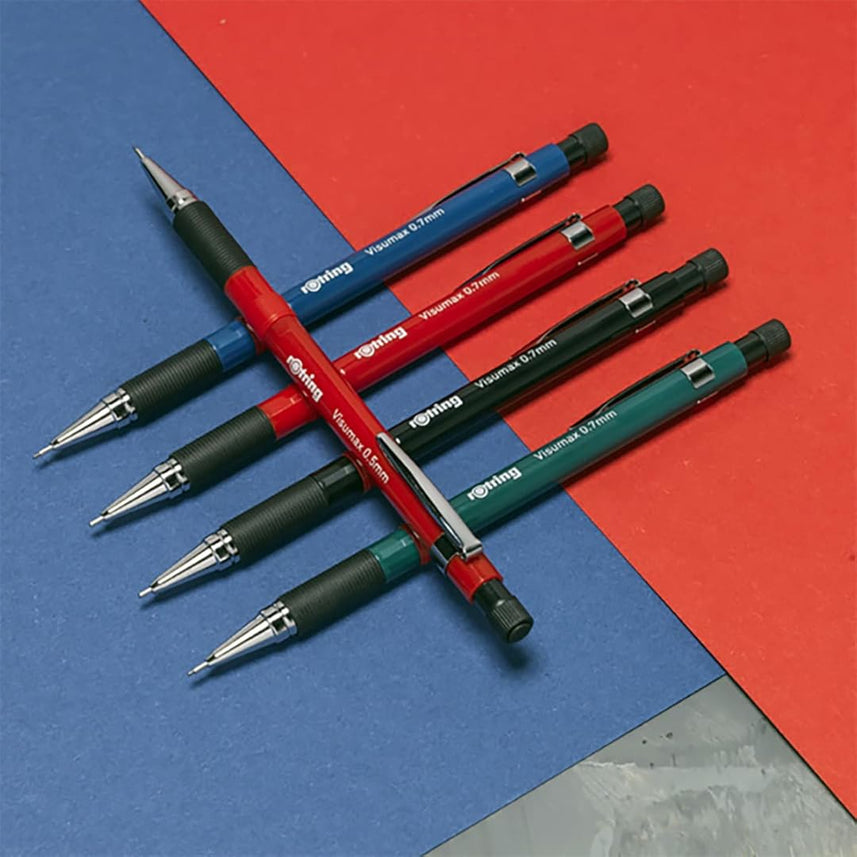 Rotring | Visumax | Mechanical Pencil | 0.7 mm | 2B Lead | Red