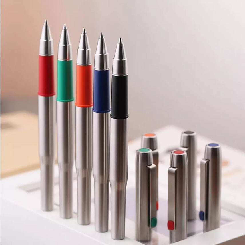 Moonman B25 Spades Ares Stainless Steel Rollerball Pen