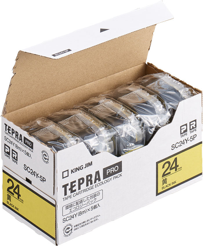 TEPRA PRO Tape Cartridge Eco Friendly Packaging
