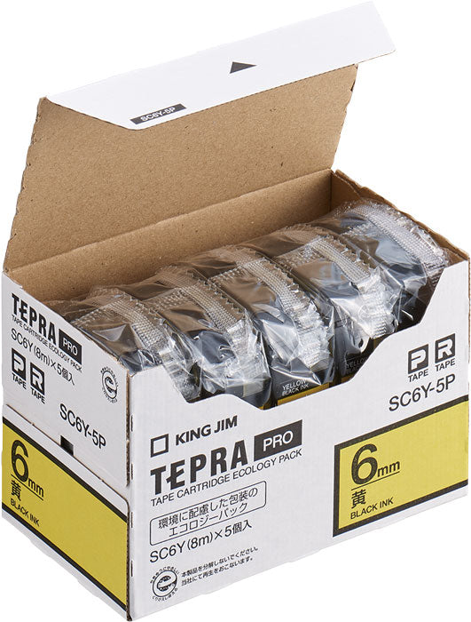 TEPRA PRO Tape Cartridge Eco Friendly Packaging