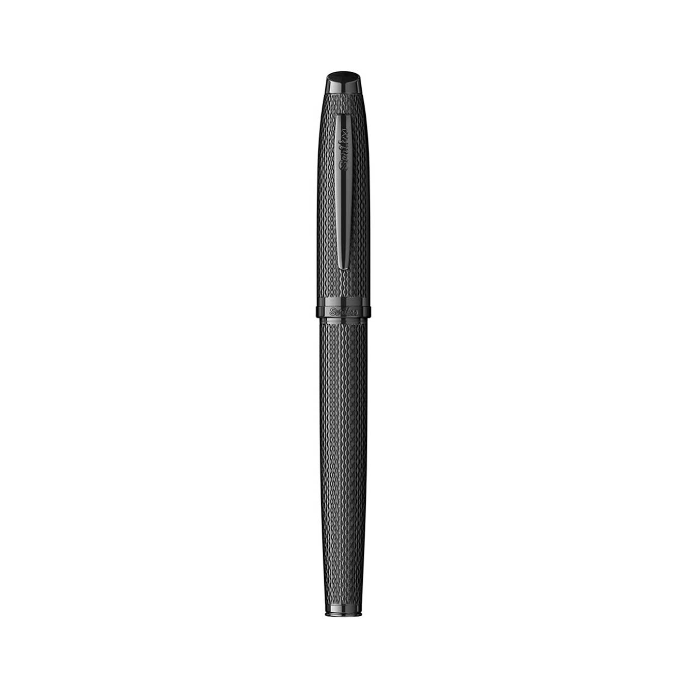 Scrikss | Oscar 390 | Fountain Ink Pen | Medium | Matt Black