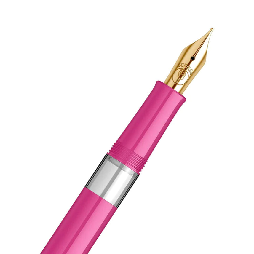 Scrikss 419 Medium Nib Fountain Pen - Pink GT