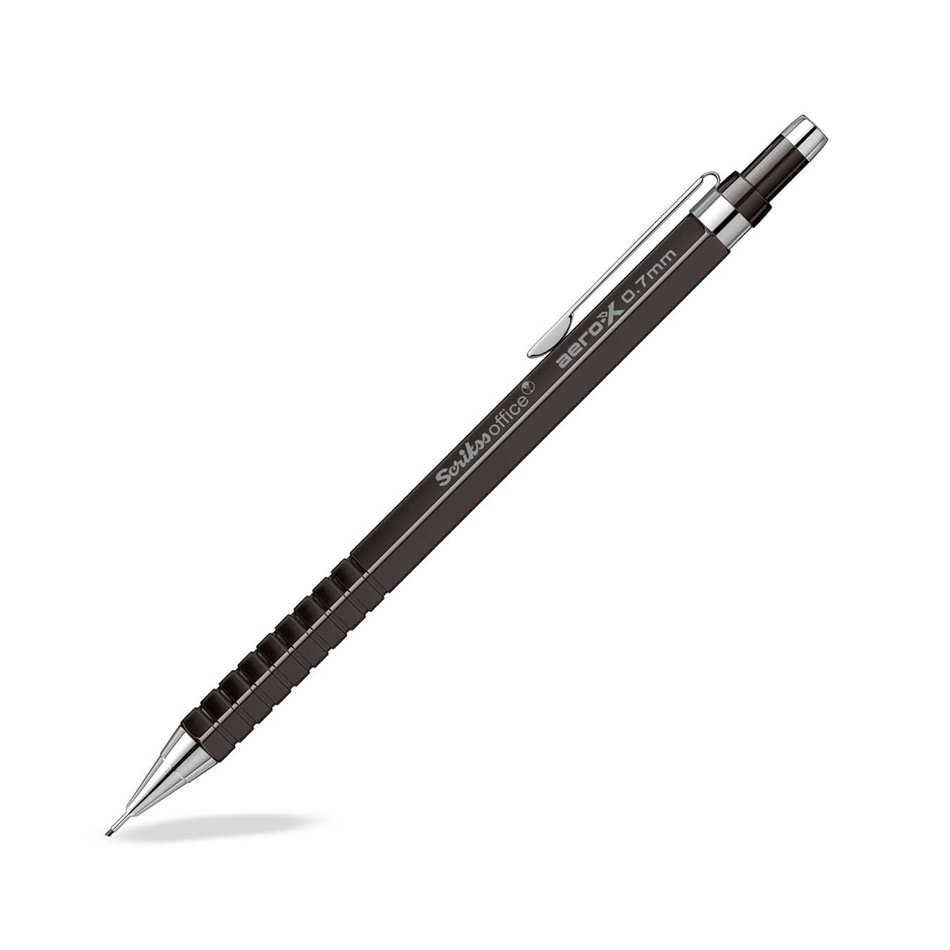 Scrikss | Aero-X | Mechanical Pencil | 0.7mm | Black