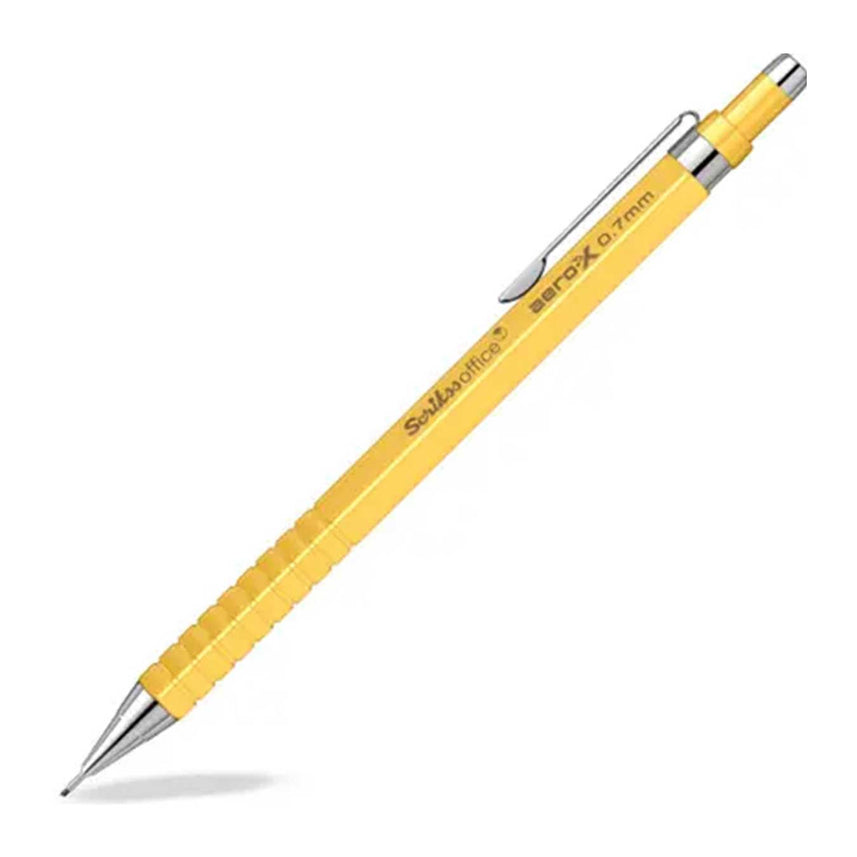 Scrikss | Aero-X | Mechanical Pencil | 0.7mm | Yellow