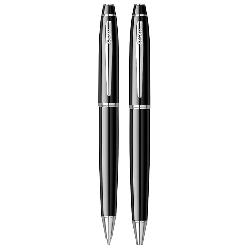 Scrikss Noble 35 Ball Point and Mechanical Pencil Set | Black CT