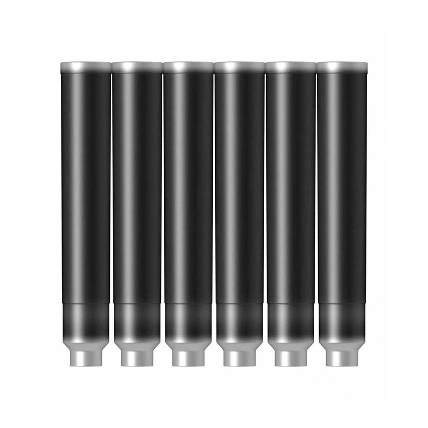Scrikss | Cartridge Box | 6 Pcs | Fountain Pen | Black