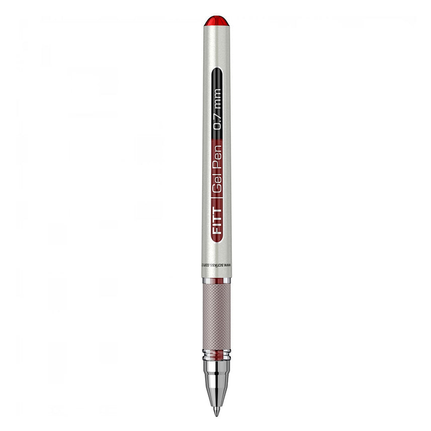 Scrikss | Fitt Gel Pen | Rollerball Pen 0.7 | Box Of 12 | Red