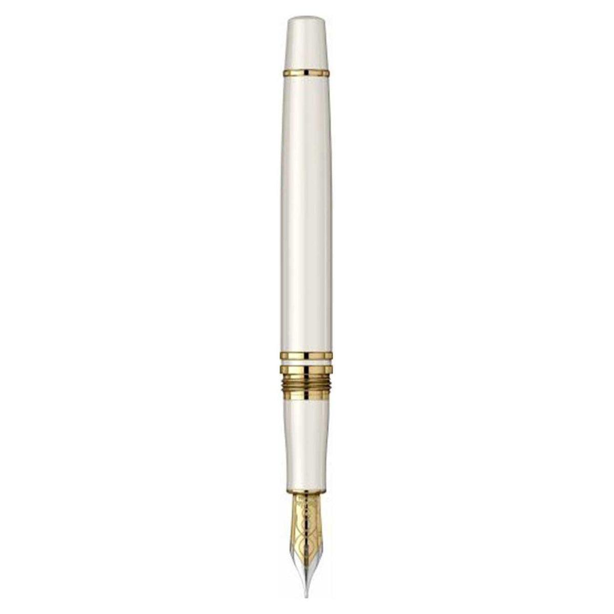 Scrikss Fortune Series Fountain Pen - White GT in White Background