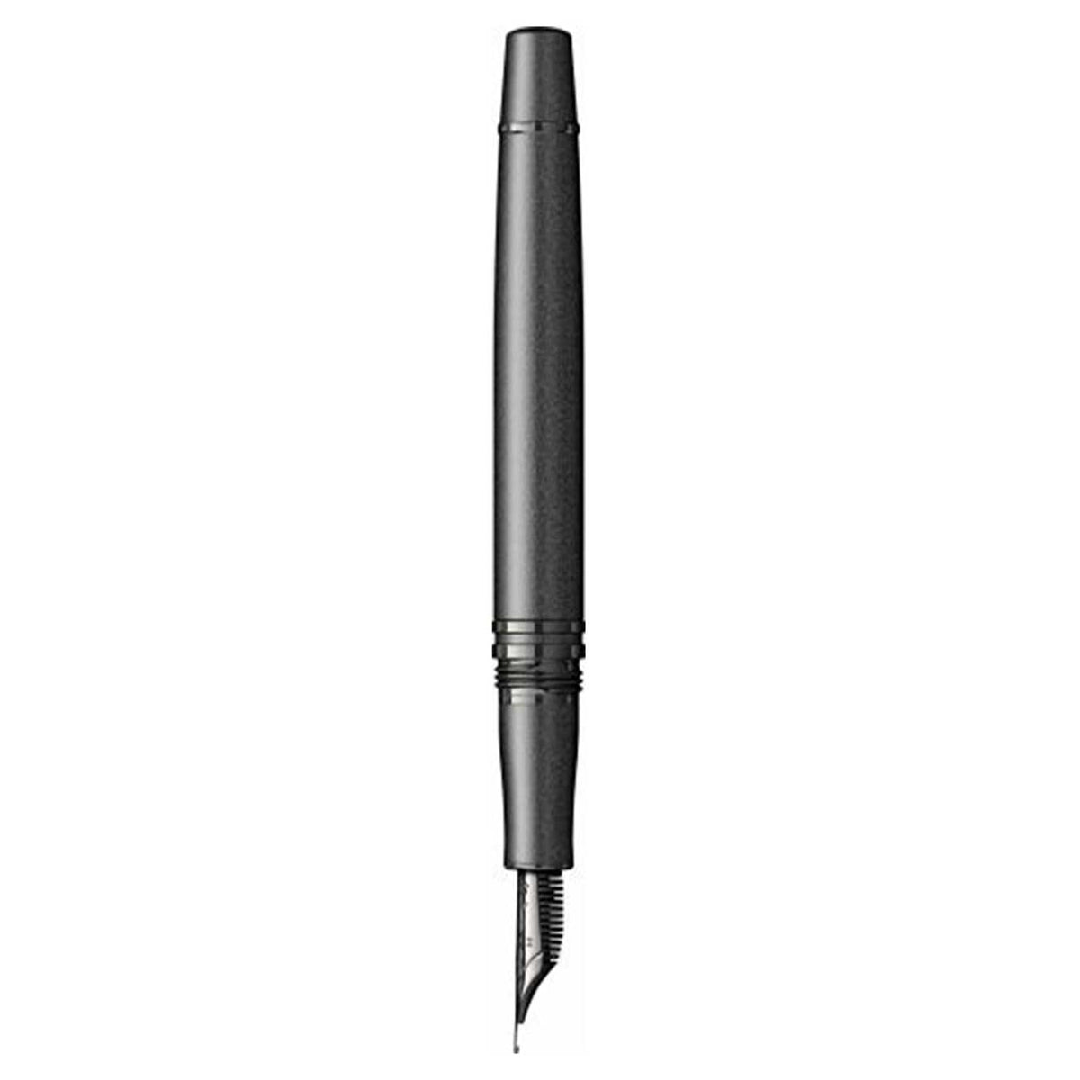 Scrikss Fortune Medium Nib Fountain Pen - Matte Black BT