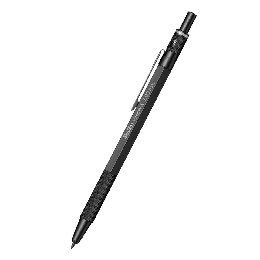 Scrikss Graph-X 2mm Mechanical Pencil in Matte Black