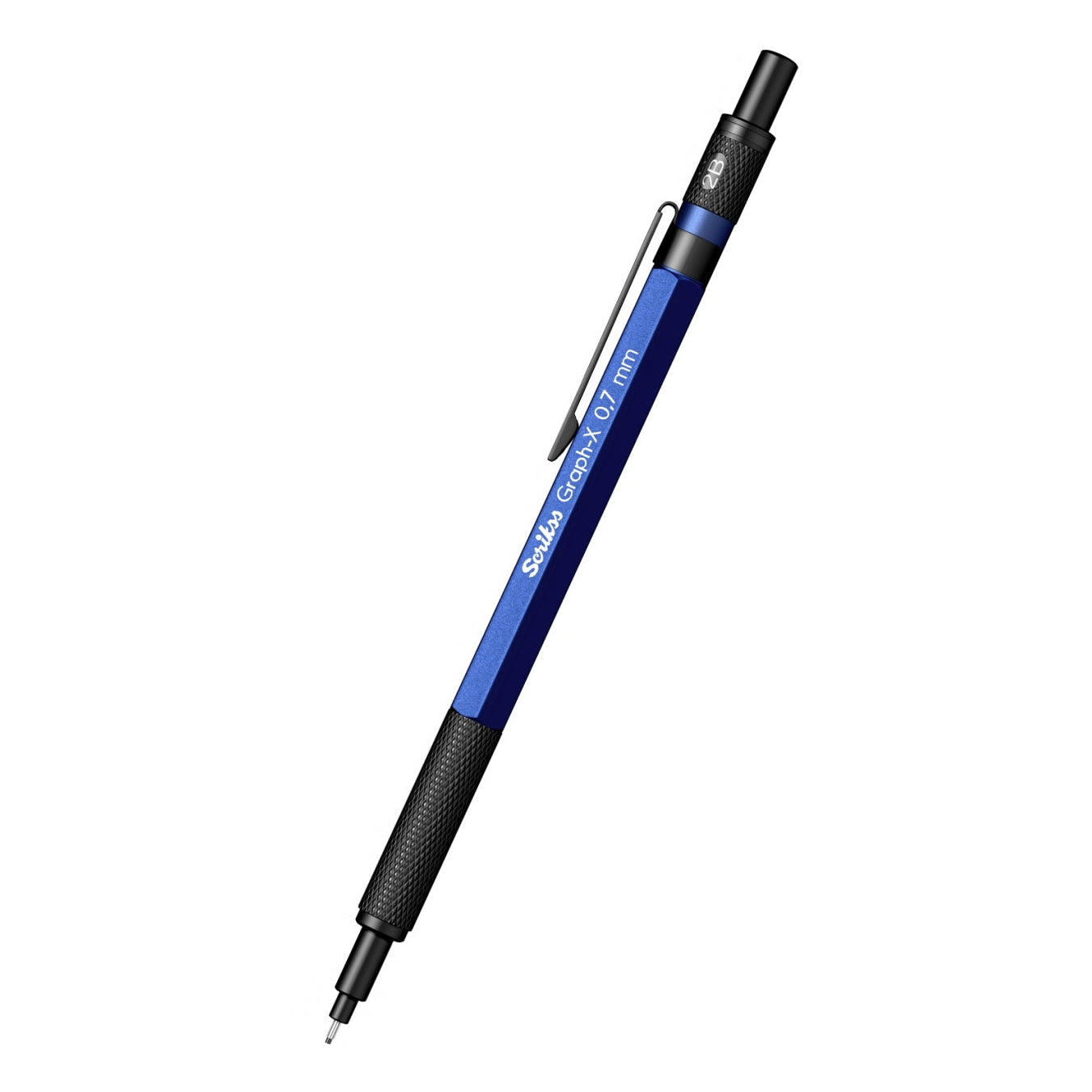 Scrikss Graph-X 0.7mm Mechanical Pencil | Metallic Blue