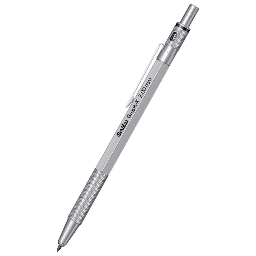 Scrikss Graph-X 2mm Mechanical Pencil | Satin Chrome