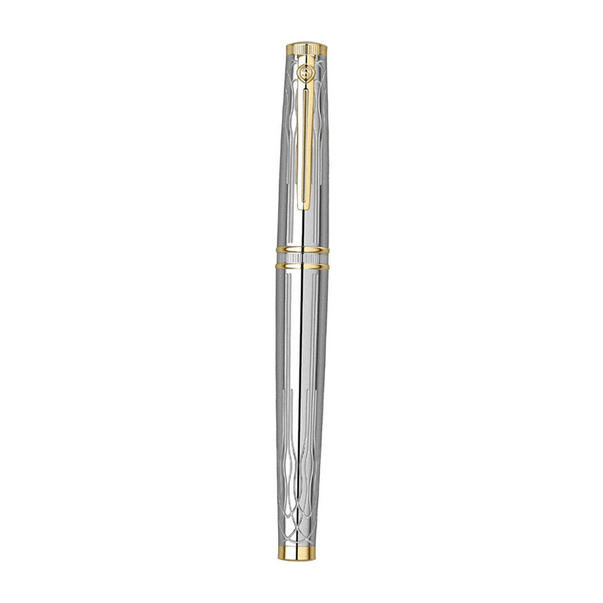 Scrikss | Heritage | Fountain Pen | Chrome-GT-Broad