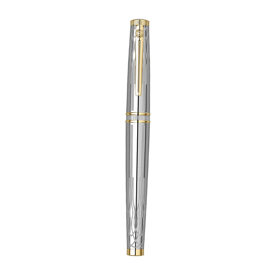 Scrikss | Heritage | Fountain Pen | Chrome-GT-Broad