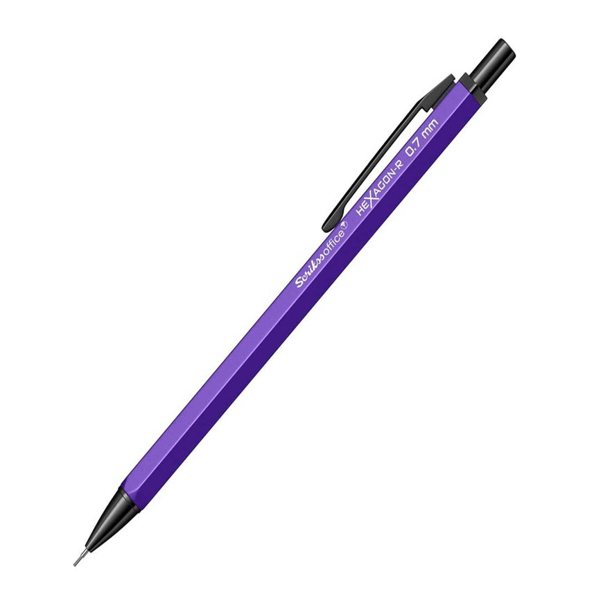 Scrikss | Hexagon-R | Mechanical Pencil | 0.7mm | Purple