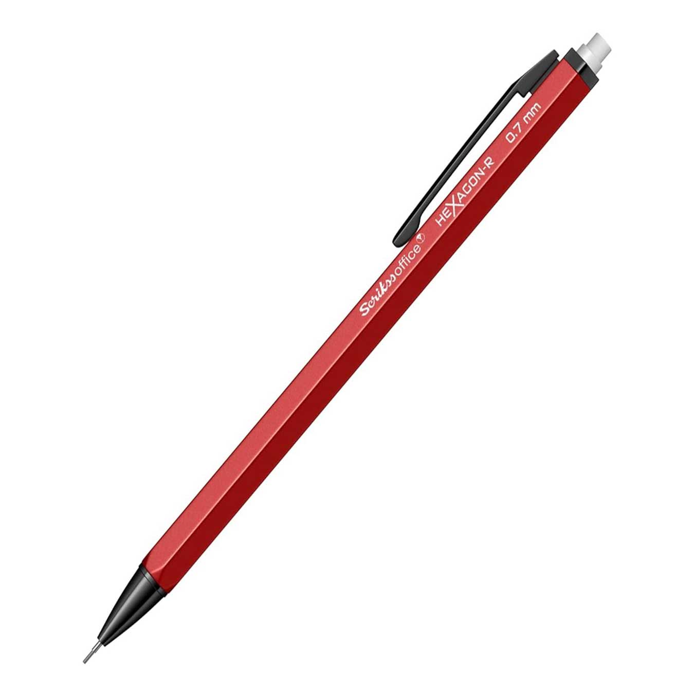 Scrikss Hexagon-R 0.7mm Mechanical Pencil - Red