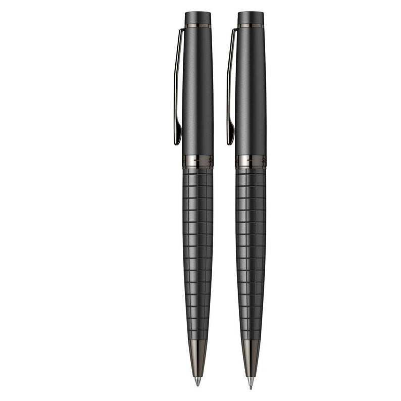 Scrikss | Honour 38 | Ball Point & 0.7mm Mechanical Pencil  Set | Matt Black