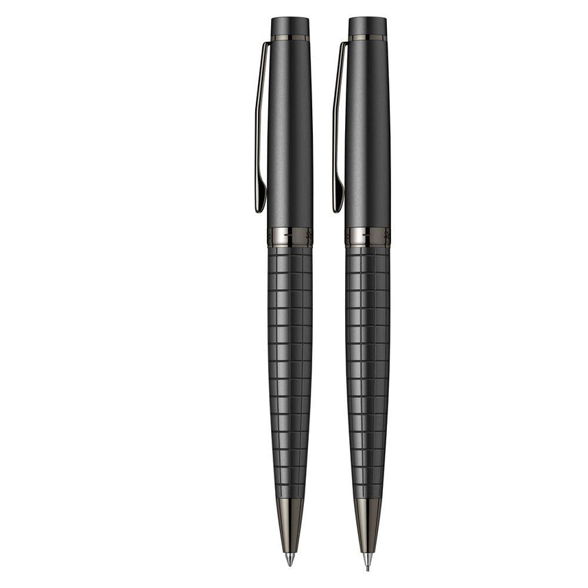 Scrikss | Honour 38 | Ball Point & 0.7mm Mechanical Pencil  Set | Matt Black