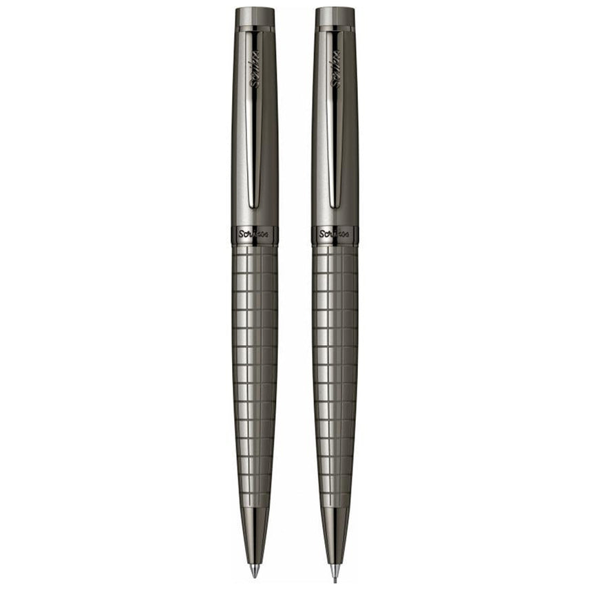 Scrikss Honour 38 Ball Point & Mechanical Pencil Set in Carbon Grey