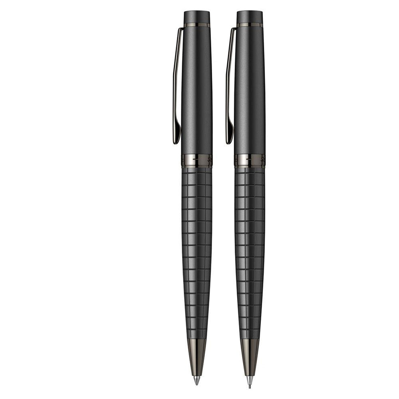 Scrikss Honour 38 Ball Point & Mechanical Pencil Set | Matt Black