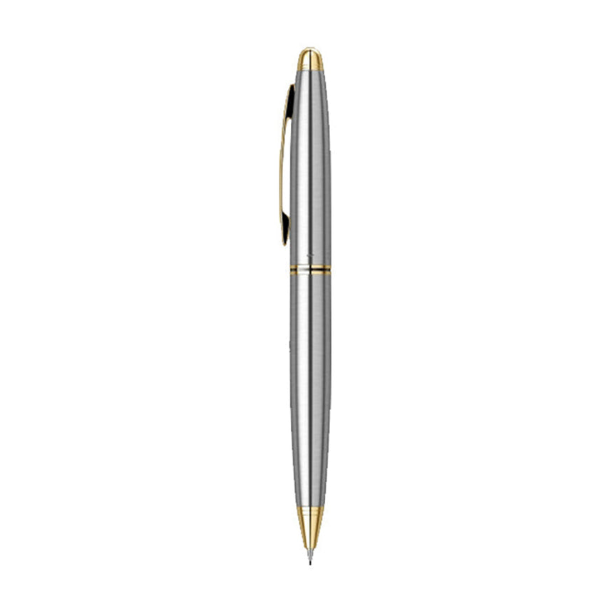 Scrikss Knight 88 Mechanical Pencil 0.7mm in Gold Chrome on a white background
