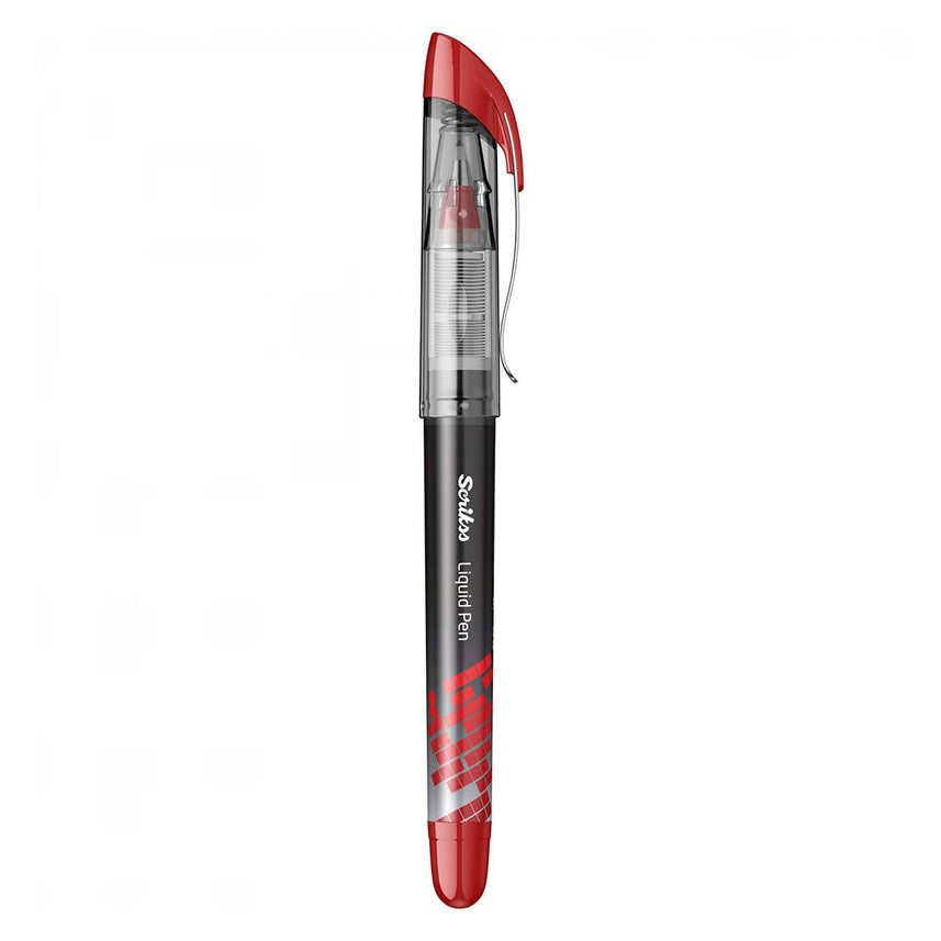 Scrikss LP-68 Red Liquid Pen – Box of 12