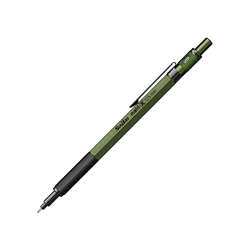 Scrikss | Matri-X | Mechanical Pencil | Matt Green-0.5mm
