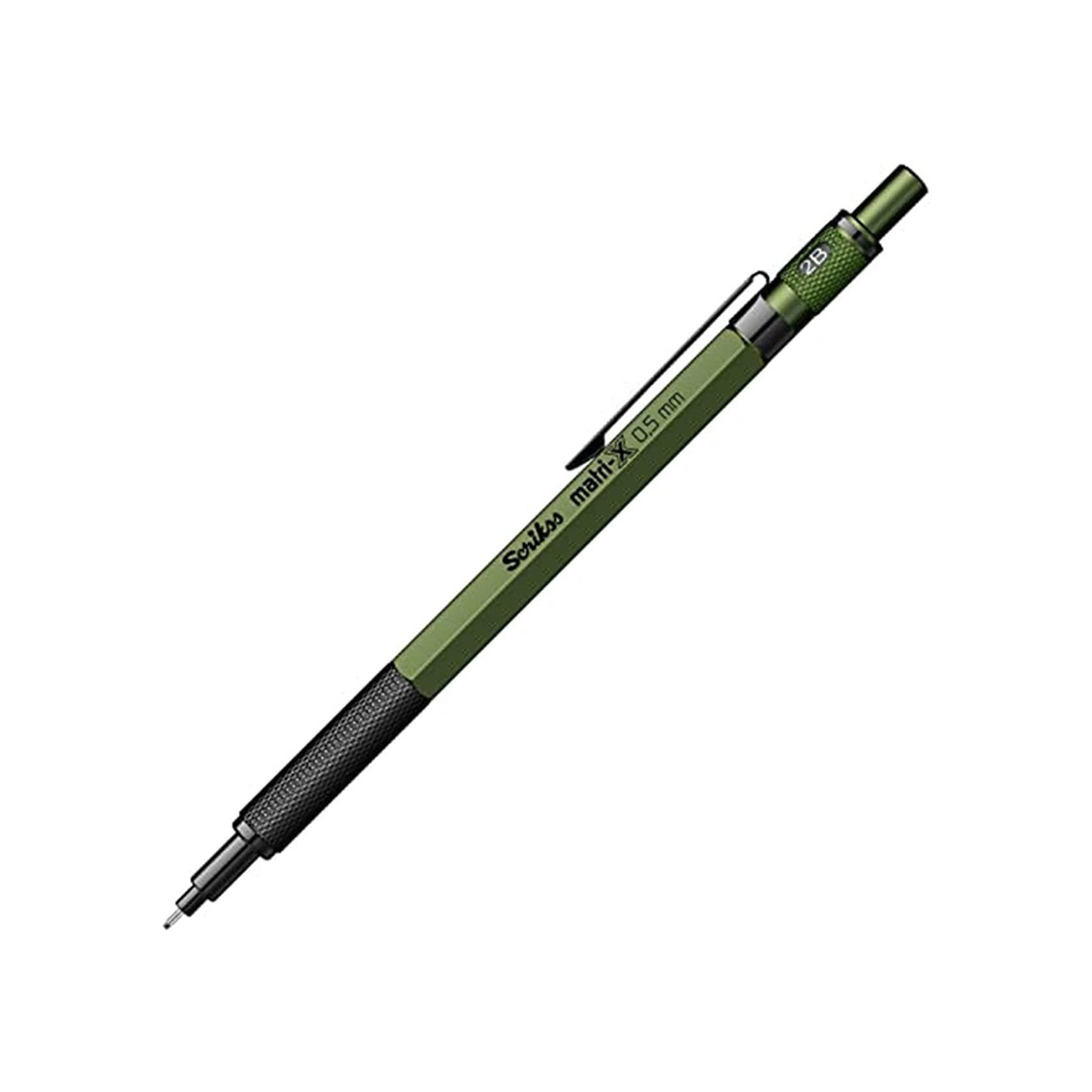 Scrikss | Matri-X | Mechanical Pencil | Matt Green-0.5mm