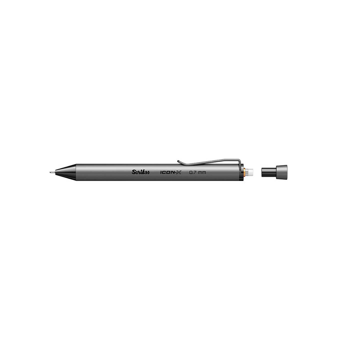 Scrikss Icon-X 0.7mm Mechanical Pencil - Anthracite