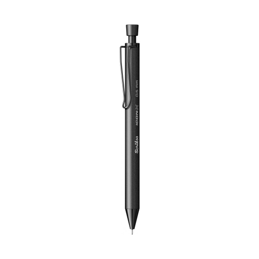 Scrikss | Mechanical Pencil | Icon - x | 0.5mm | Black - penpencilink
