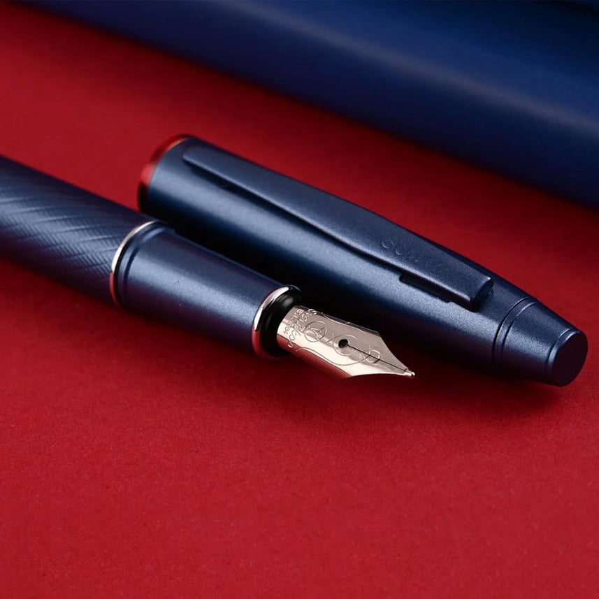 Scrikss Noble 35 Medium nib Fountain Pen - Blue