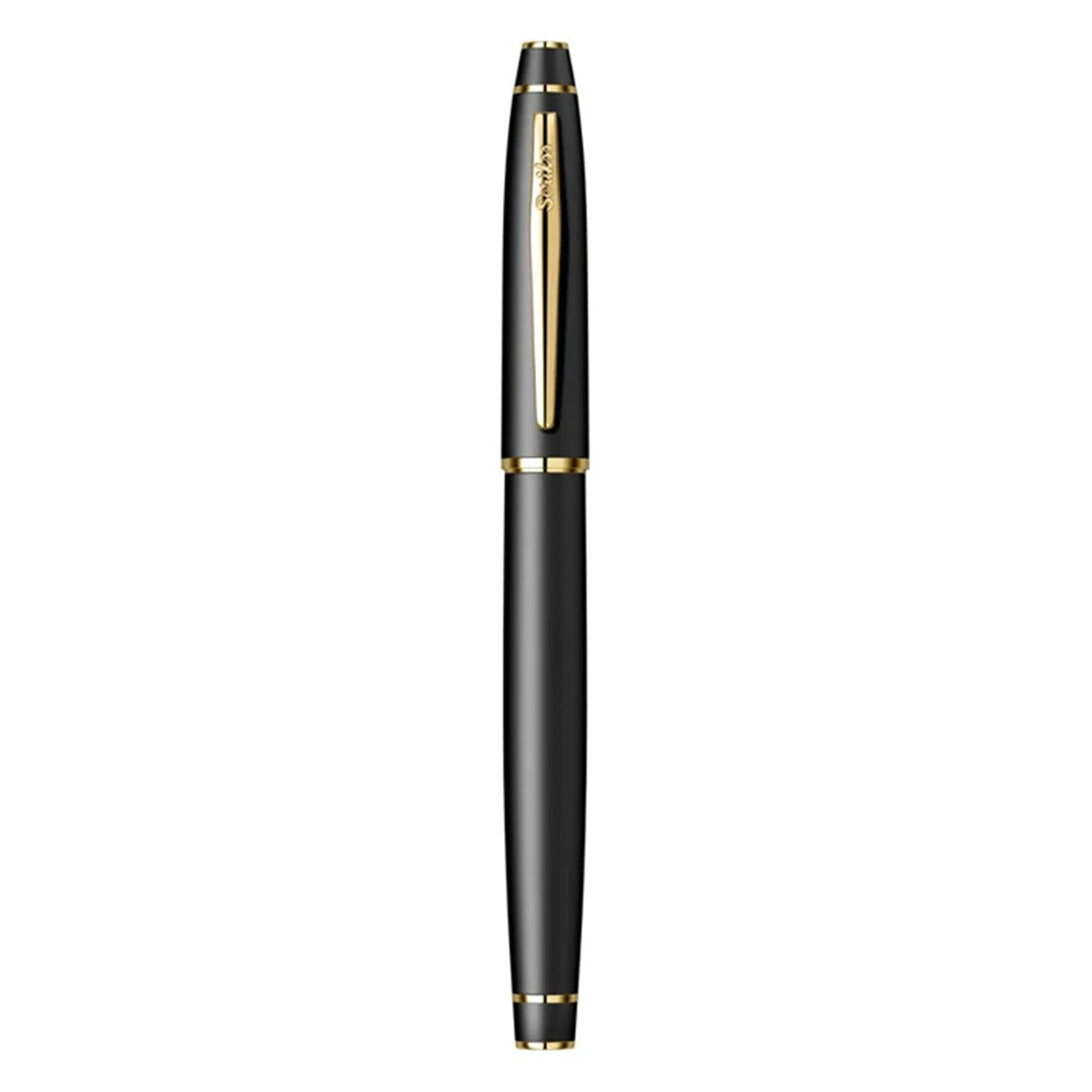 Scrikss Noble 35 Fountain Pen - Matt Black GT