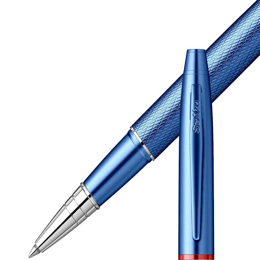 Scrikss |  Noble 35 | Roller Ball Point Pen | Blue