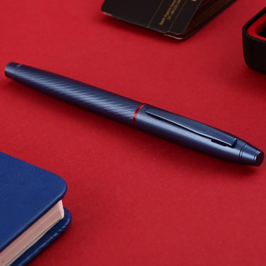 Scrikss |  Noble 35 | Roller Ball Point Pen | Blue