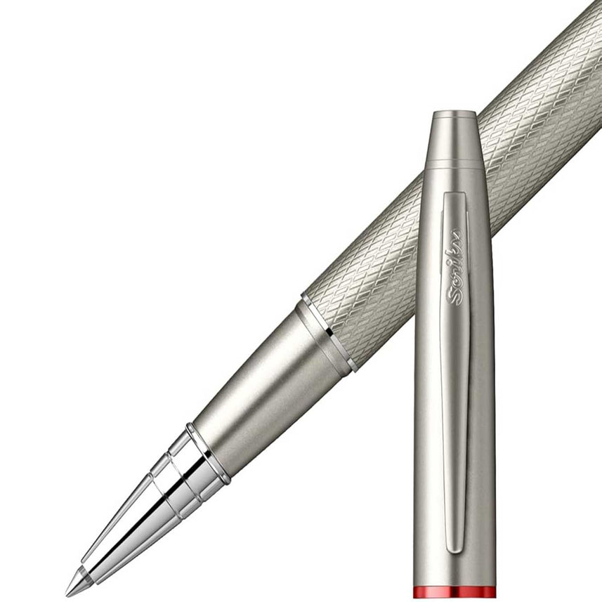 Scrikss |  Noble 35 | Roller Ball Point Pen | Matte Titanium