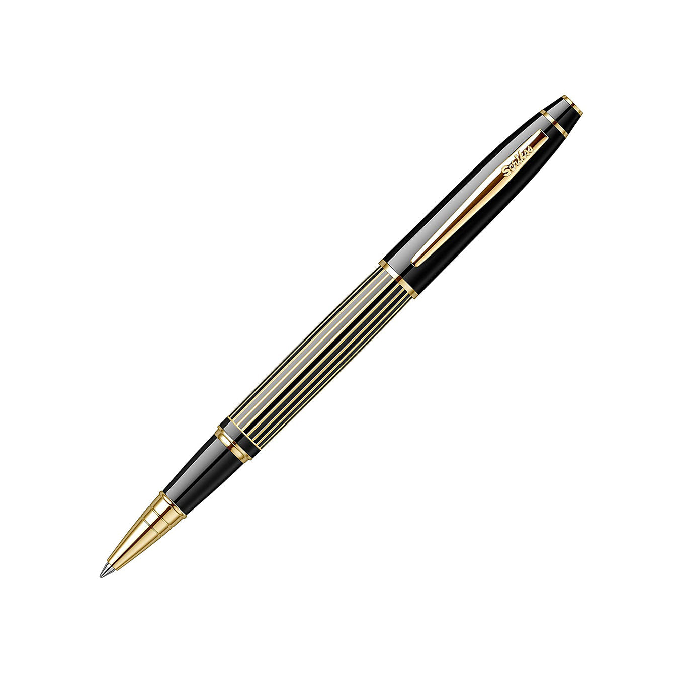 Scrikss | Noble 35L | Rollerball Pen | Black GT
