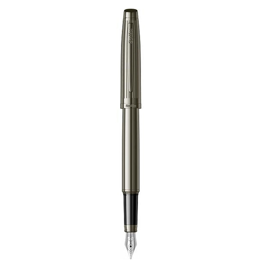 Scrikss Oscar 39 Medium nib Fountain Pen - Titanium TT