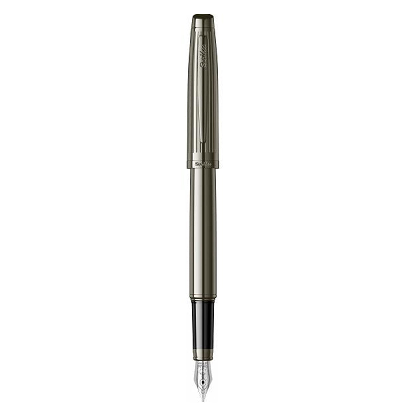 Scrikss Oscar 39 Medium nib Fountain Pen - Titanium TT
