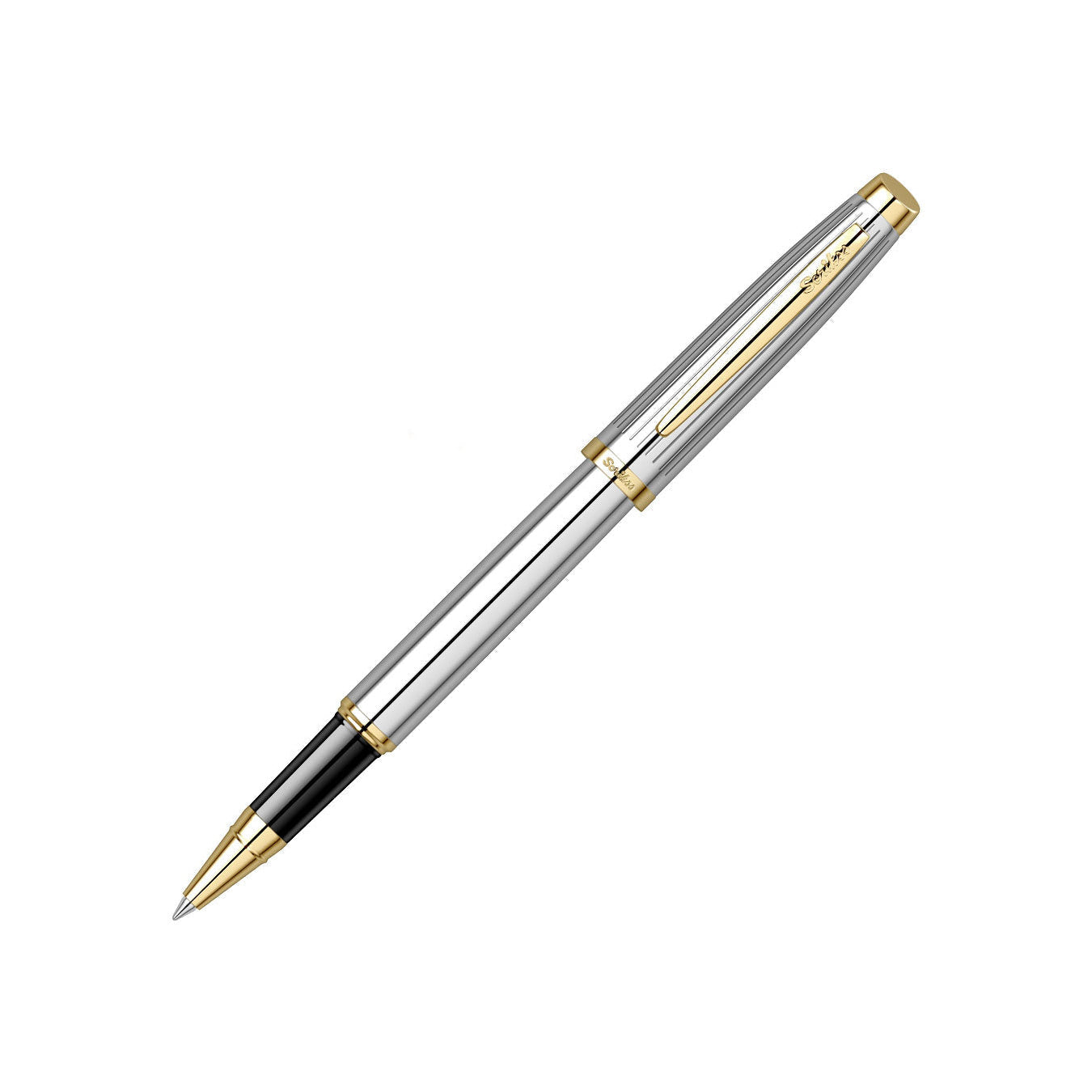 Scrikss Oscar 39 Rollerball Pen | Chrome-GT