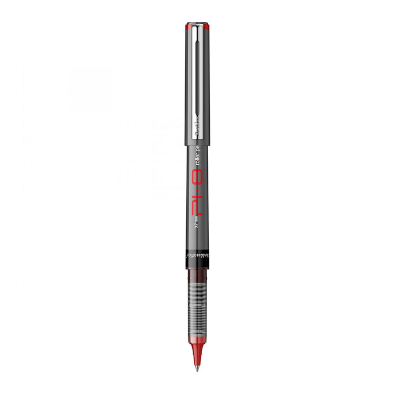 Scrikss | PI-8 | Rollerball Ink Pen 0.7mm | Box Of 12 | Red