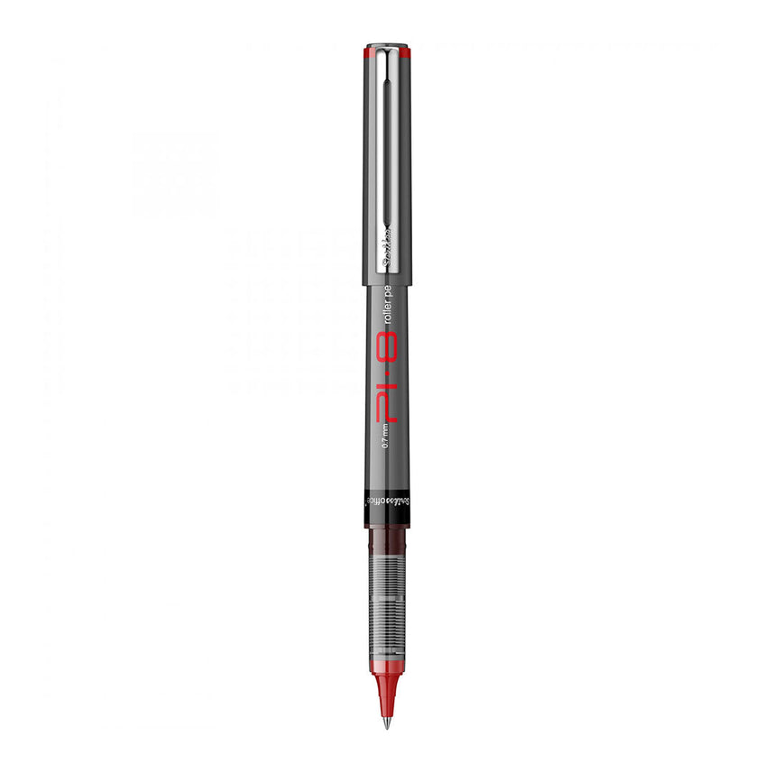 Scrikss | PI-8 | Rollerball Ink Pen 0.7mm | Box Of 12 | Red