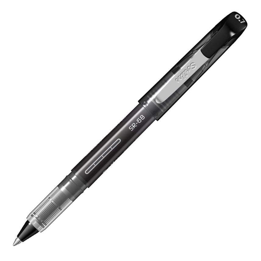Scrikss | SR-68 | Rollerball Pen | 0.7mm | Black | Pack of 12