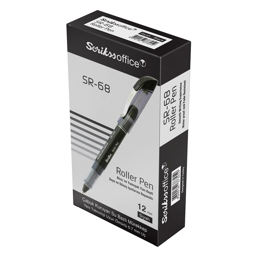 Scrikss SR-68 0.7mm Rollerball Pen | Black