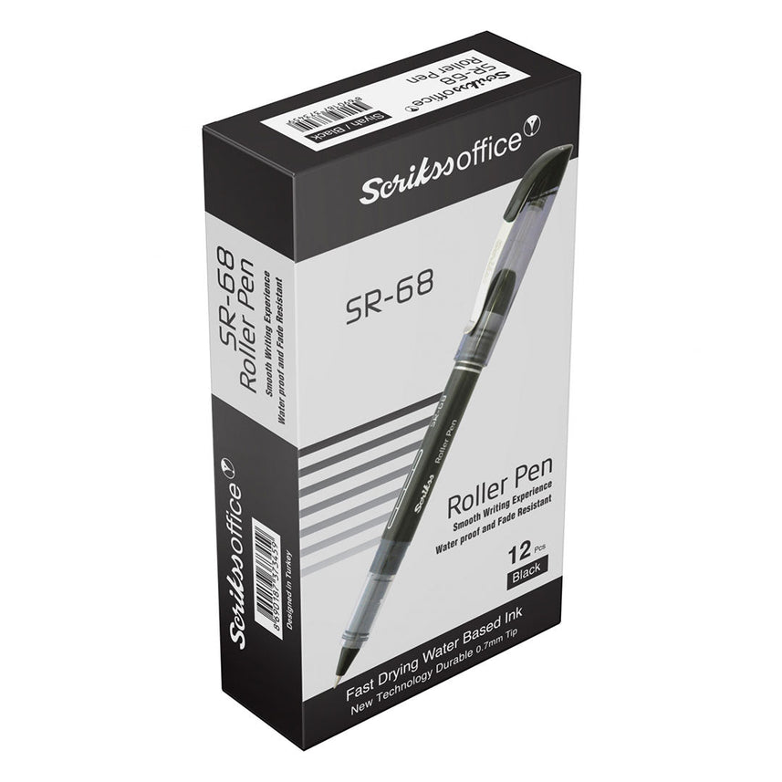 Scrikss | SR-68 | Rollerball Ink Pen 0.7mm | Black
