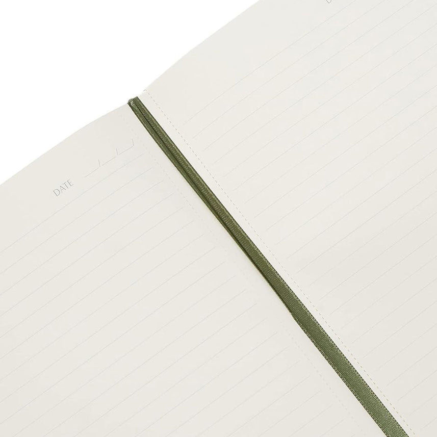 Scrikss | Verona Green A5 Notebook | 800M Rollerball | Chrome CT | Gift Set