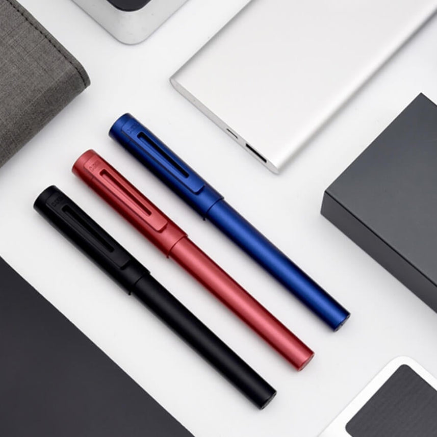 Sky Metal Fountain Pen - INDOFUTURE - Sky-Metal-Black - Fountain Pen