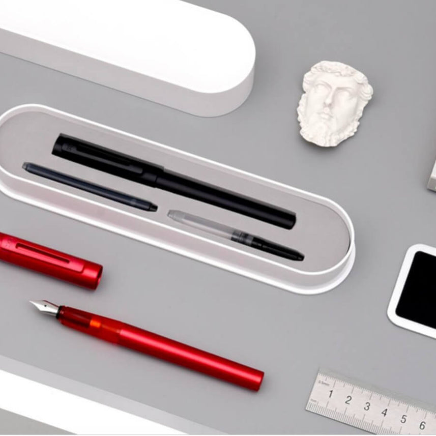 Sky Metal Fountain Pen - INDOFUTURE - Sky-Metal-Black - Fountain Pen