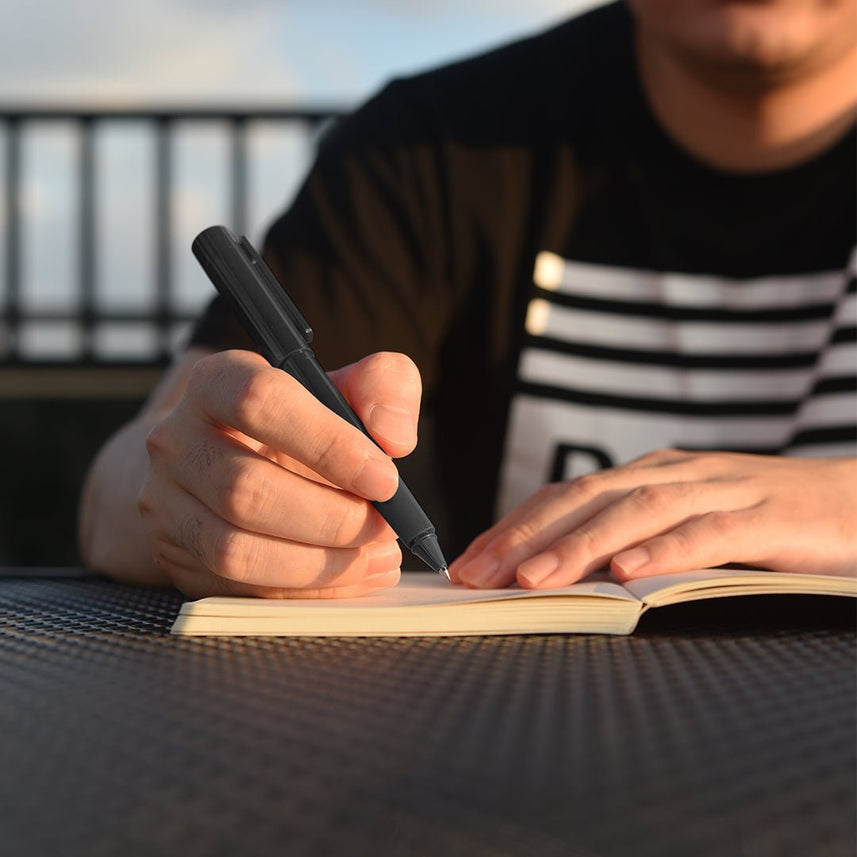 Sky Roller Ball Pen 0.5mm Black Ink - INDOFUTURE - Kaco - Sky - black - Roller Ball Pen