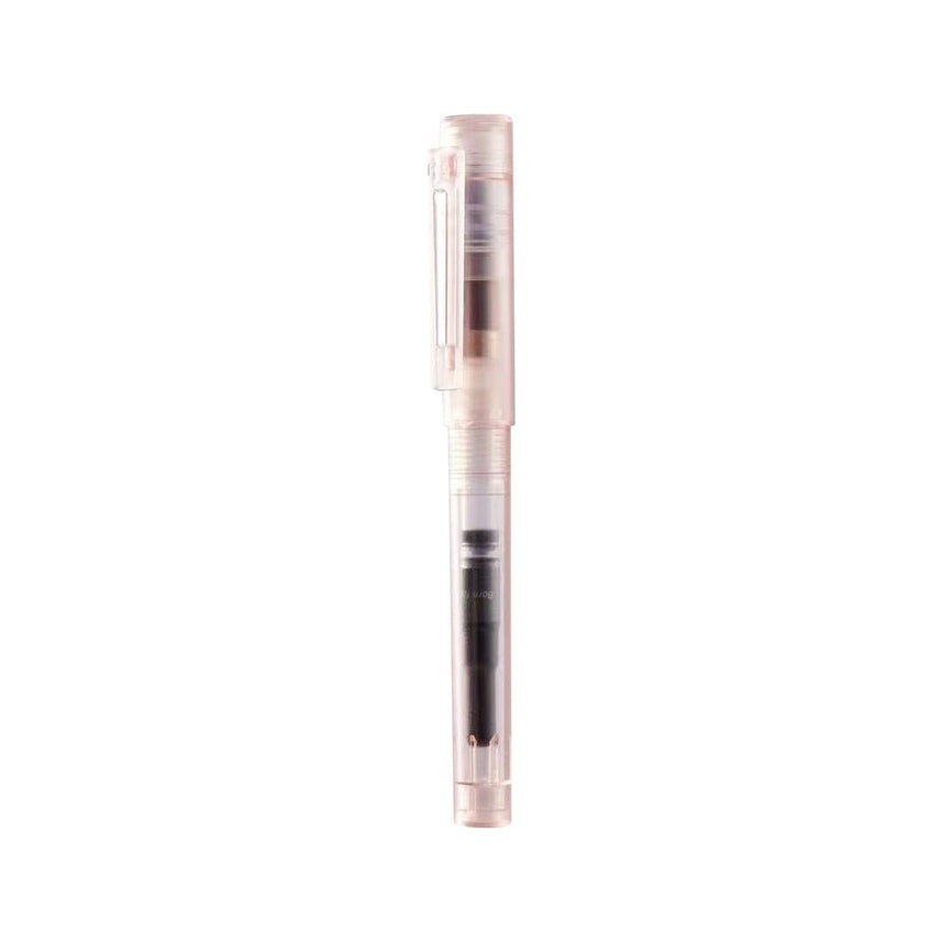 Sky Transparent Fountain Pen - INDOFUTURE - SkyPlasticfountain-3 - Fountain Pen