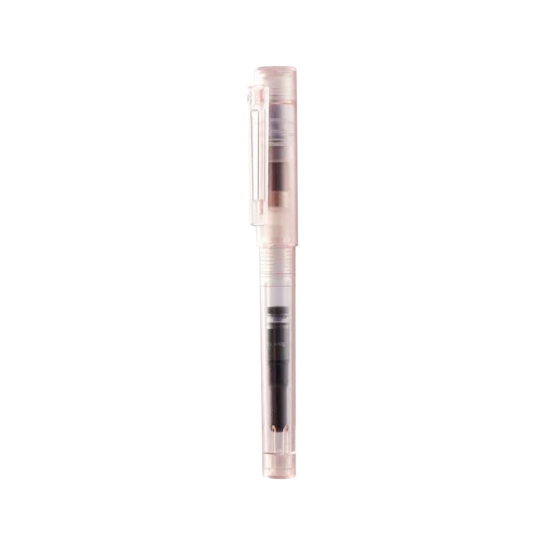Sky Transparent Fountain Pen - INDOFUTURE - SkyPlasticfountain-3 - Fountain Pen